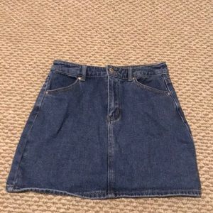 Jean skirt
